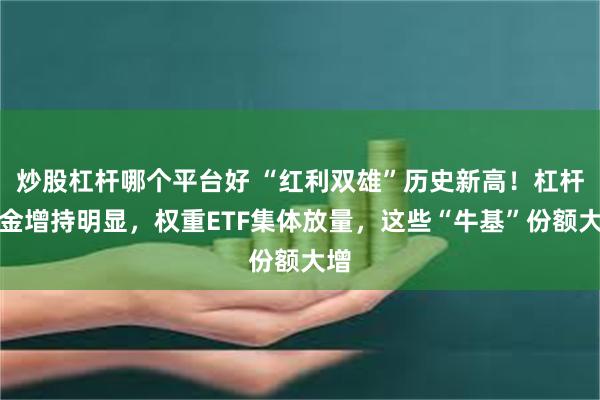 炒股杠杆哪个平台好 “红利双雄”历史新高！杠杆资金增持明显，权重ETF集体放量，这些“牛基”份额大增